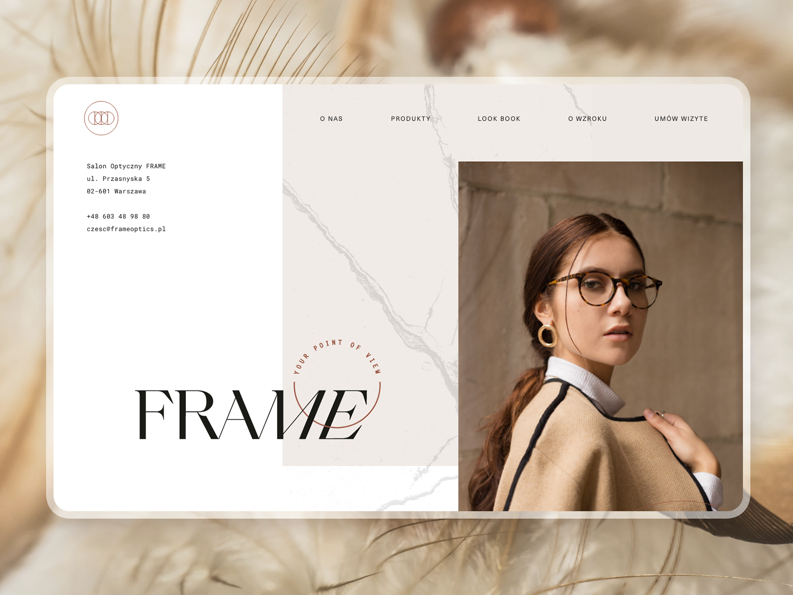 Frame Optics® by Słowiński Paweł ™ on Dribbble