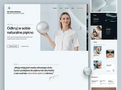 Esthetic Clinic Web® branding clinic esthetic minimal web webdesign website