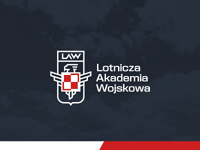 Polish Air Force University/unused air force eagle geometric grid symbol logo patriot plane poland symbol university