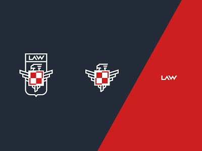 Lotnicza Akademia Wojskowa /unused air air force design eagle force logo plane symbol university wings