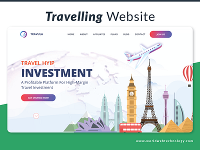 Travelling Website Development