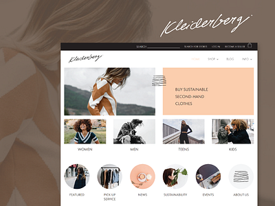 kleiderberg - Ecommerce Website Development