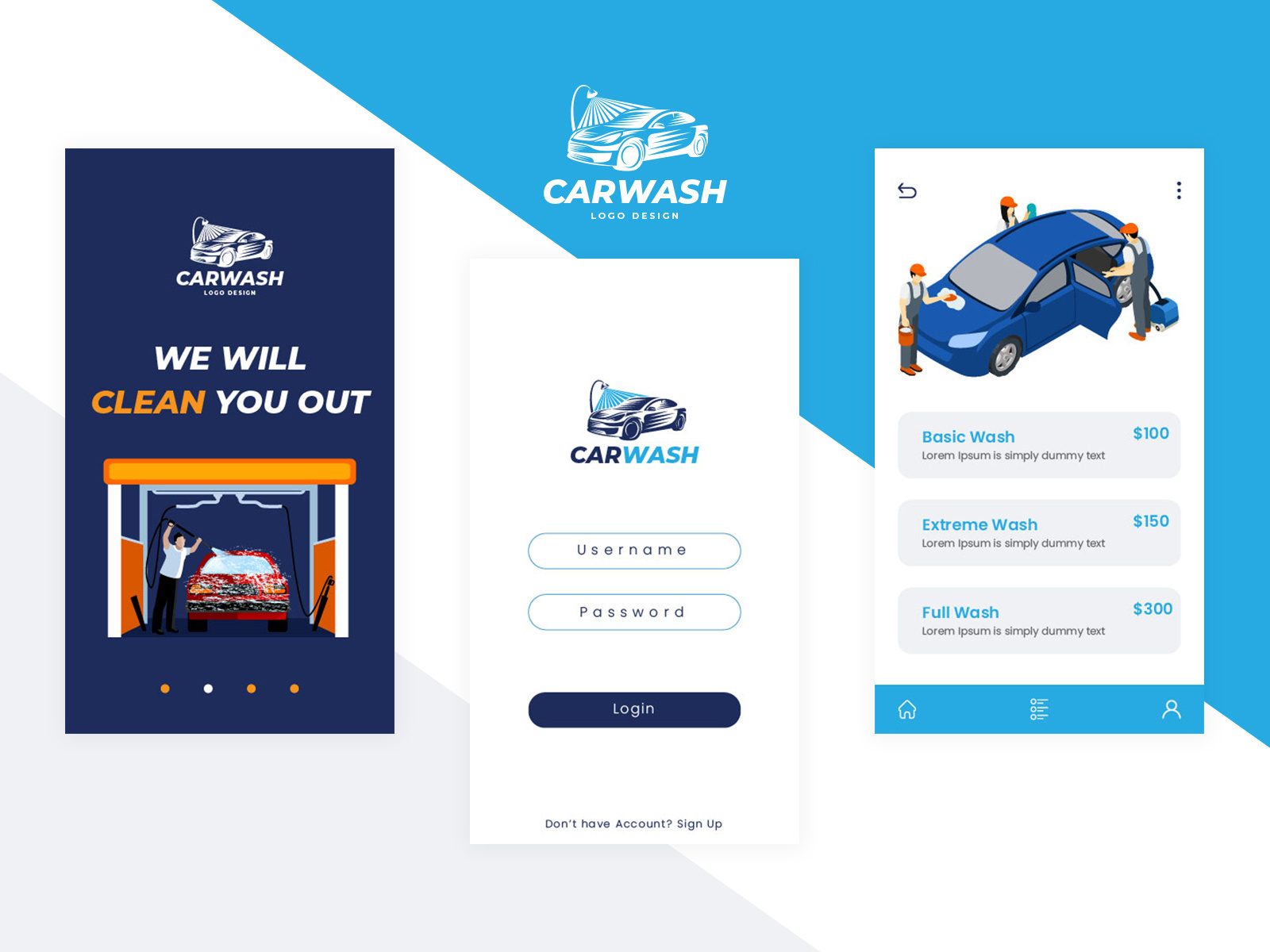 Car Wash App Development by World  Technology Pvt Ltd on Dribbble