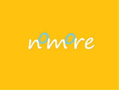 NOMORE LOGO branding design graphic design illustration illustrator logo logo design minimalist modern logo photoshop