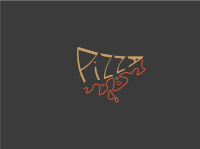 pizza branding design graphic design icon illustrator logo logo design minimalist modern logo photoshop
