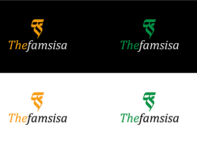 The Famsisa logo branding design flat graphic design icon illustrator logo logo design minimalist modern logo photoshop