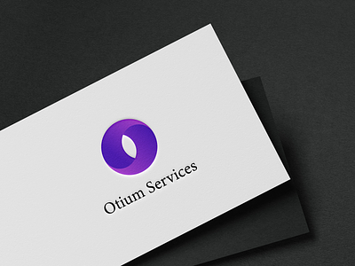 Otium Services logo branding design flat graphic design illustrator logo logo design minimalist modern logo photoshop