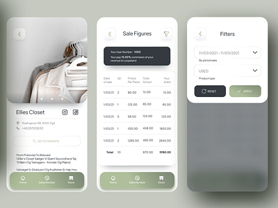 IOS LOPPE design project shop ui ux webdesign