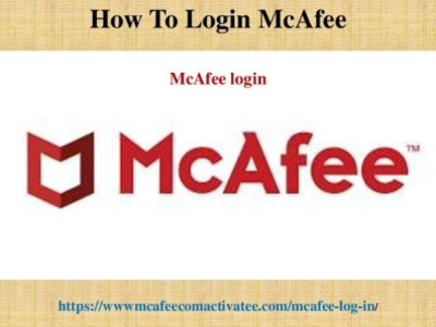 How To Login McAfee