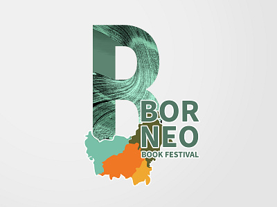 Logo Borneo Book Festival