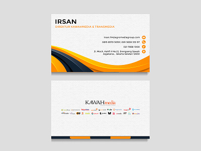 Card bussines art branding card card bussines design design grafis icon illustration illustrator kartu nama kartunama logo typography vector