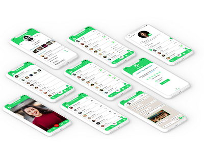 whatsapp redesign app app design branding design flat illustration minimal product design ui ui design uidesign uiux whatsapp whatsapp redesign