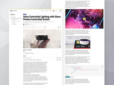 Zendnode.io Learning Guide article page design editorial figma ui ux web design