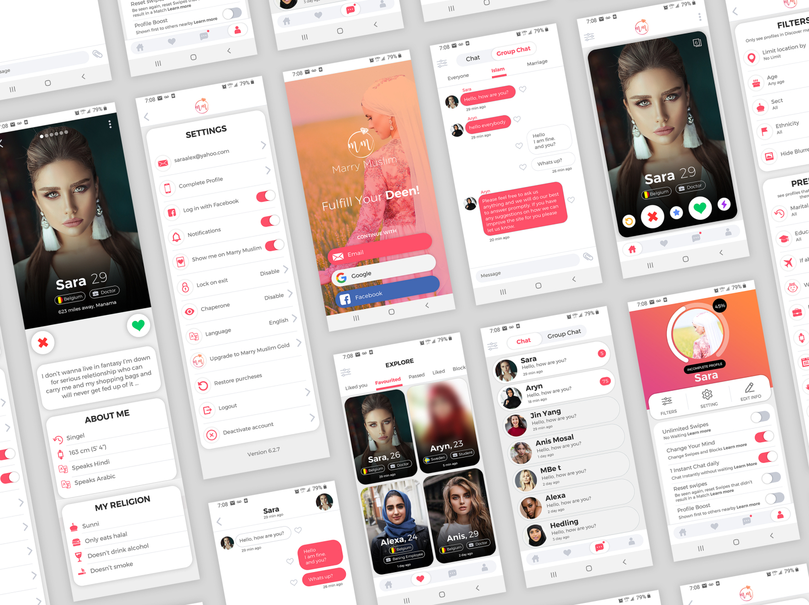 ui ux app design by bijan on Dribbble