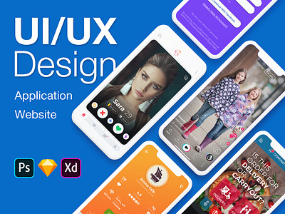 ui ux design application and website
