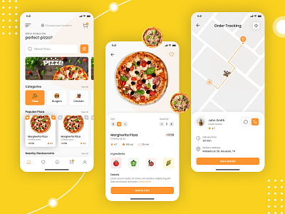 Pizza App Design