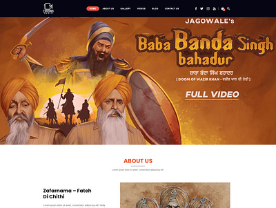 Gazab Media Website design graphic design ui