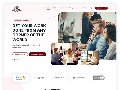 Creative Rats Website design graphic design ui