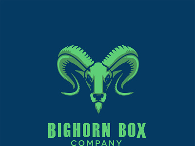 Big Horn Box Logo design graphic design illustration logo ui