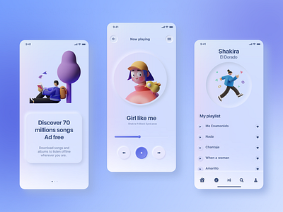 Music Player App app app design design music app music player app ui ui design ui ux ux