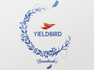 Logo bird feathers logo logotype nature