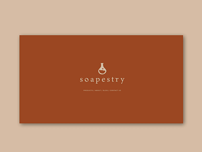 soapestry animation beauty branding health illustration logo minimal soap ui ux web design website design