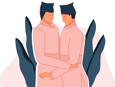 Boys characterdesign design gay illustraion illustrator nepal nepali nepali art