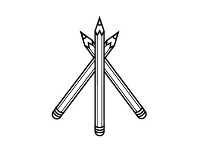 Pencil Teepee Icon