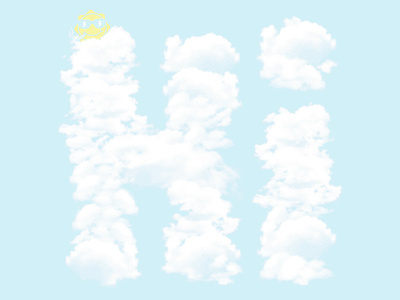 HI, its been a while... halftone lettering illustration sun fun color bright playful happy sunny daze