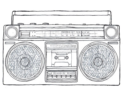 Boombox V1 by Jesse Hora - Dribbble