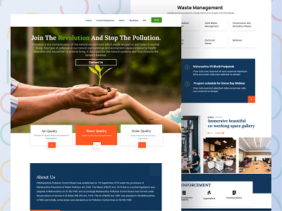 Environment protection  Landing Page