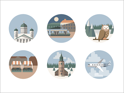 Finland icons