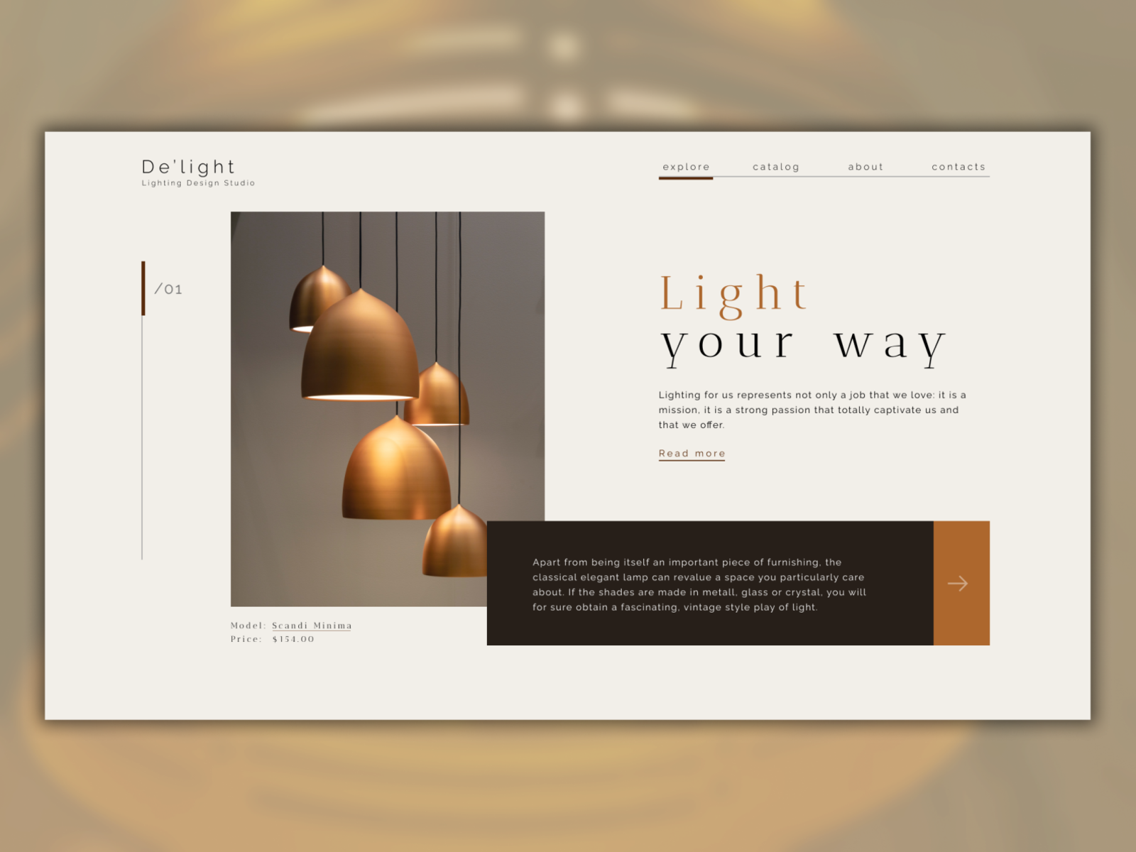 Lighting catalogue