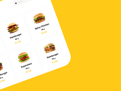 Dashboard Menu Design 🍔