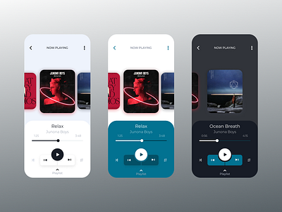 MusicApp 3 themes