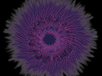 Pink Worm Hole adobe illustrator design effects graphic design illustration layers pattern pink trippy