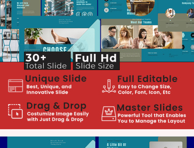 Choose - Pitch Deck Presentation PowerPoint Template