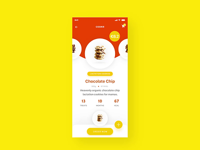 Cookies Store V2 animation app application cookie cookies design ecommerce flat flow inspiration micro interaction mobile shop store ui ux