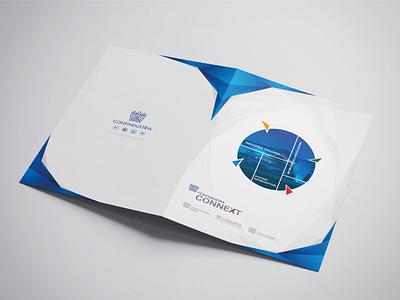 Modern Connext Brochure branding brochure design flyer print