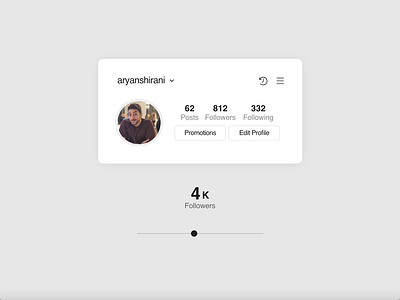 Instagram Follower Tool adobexd animation app application clean flat followers instagram instagram template social tool ui uidesign video