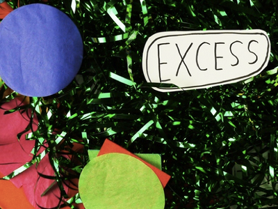 EXCESS: TedX Photo Illustrations illustration lettering photo typography