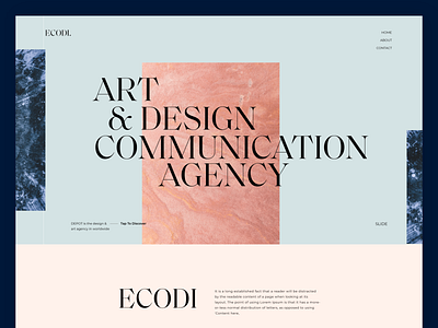 Design Agency Website Design agency app art branding catalog design designagency icon illustration landingpage logo minimal nft tech ui ux vector website websitedesign