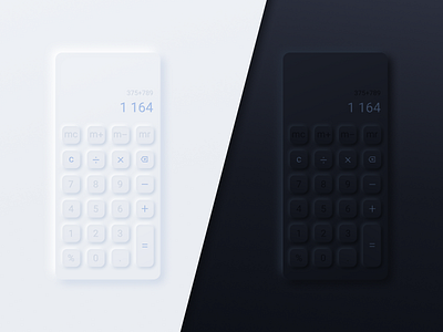 DailyUI #004 - Calculator