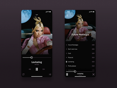 DailyUI #009 - Music Player app daily ui dailyui design figma music player ui ux