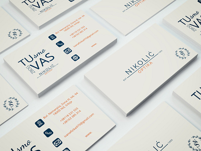 Logo / Business Card design branding business card design illustrator logo minimalist logo optics store vector