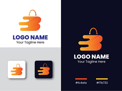 E-Commerce Logo brand brand logo branding creative e commerce logo e commerce logo logo logo design minimal online shop logo shop logo