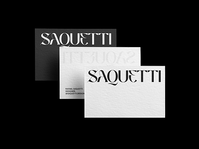 Saquetti - Brand Identity