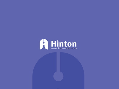 Hinton logo design brand design branding illustrator logo logo design minimal typography vector