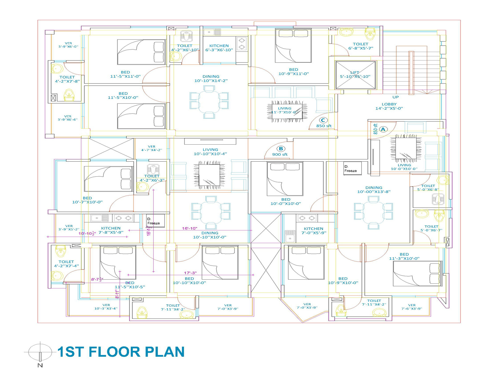 Floor Plan design by Mafuzur Rahman on Dribbble