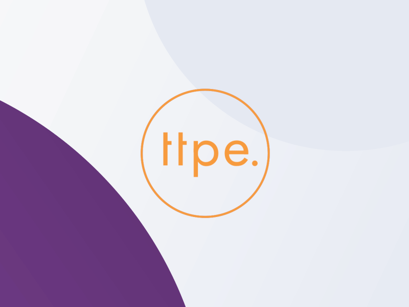 To The Point Events after effects animated animation button circle dot dots flat gif intro letters logo motion orange outro playful point points purple typography